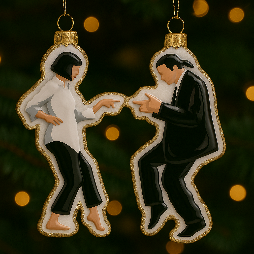 Pulp Fiction Christmas Ornament