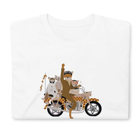 Fantastic Mr. Fox Motorcycle Shirt