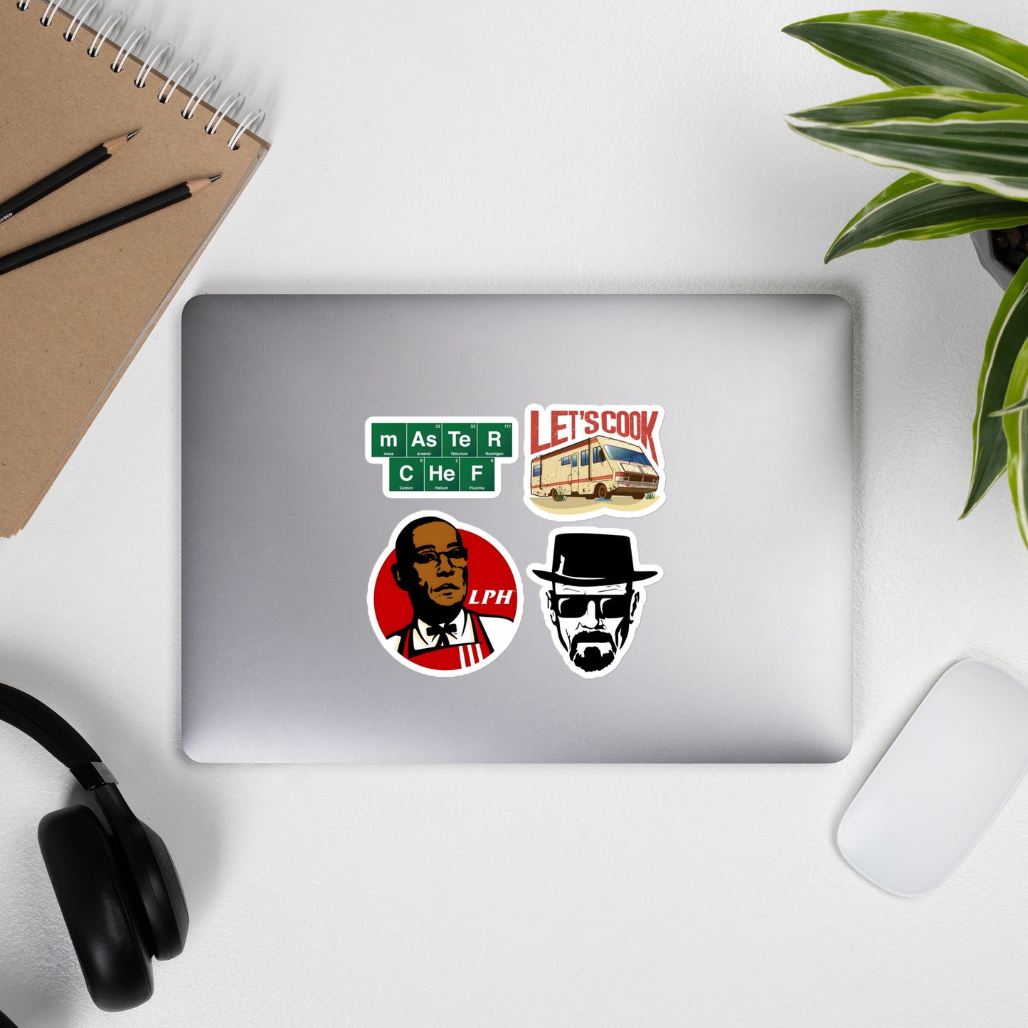 Breaking Bad Laptop Stickers (2+1 Free)