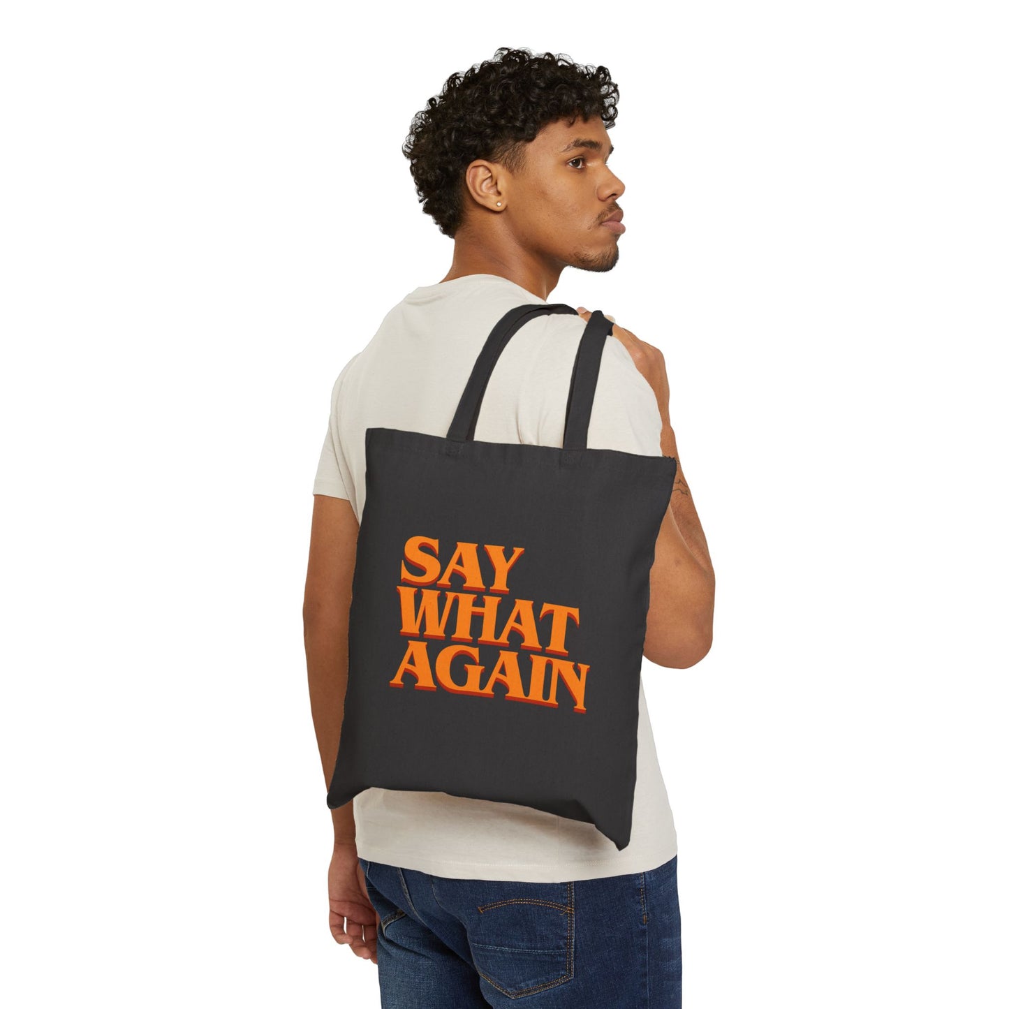 PULP FICTION "Say What Again" Tote Bag