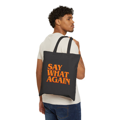 PULP FICTION "Say What Again" Tote Bag