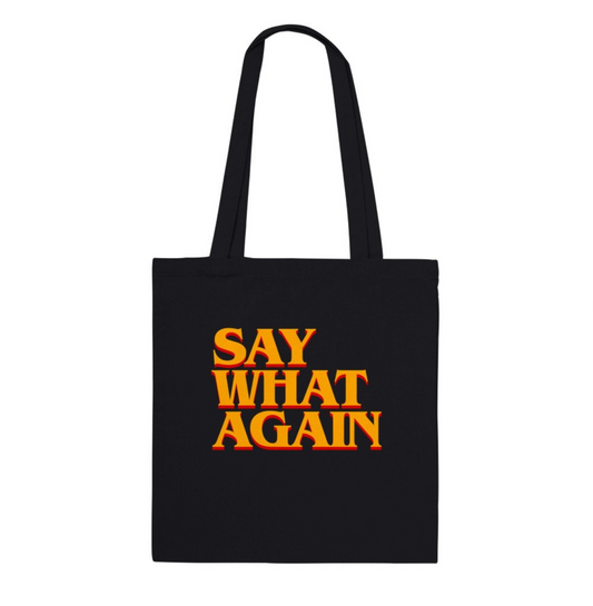 PULP FICTION "Say What Again" Tote Bag