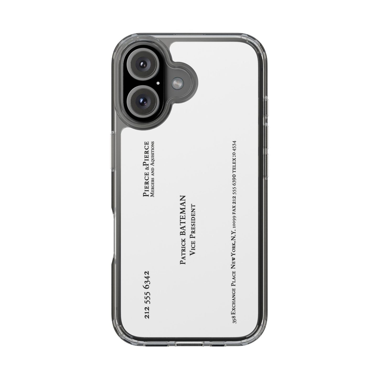 American Psycho Business Card Phone Case