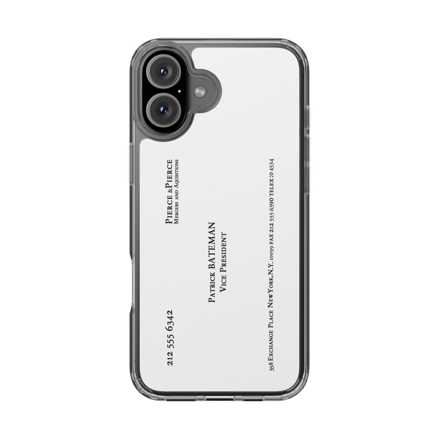 American Psycho Business Card Phone Case