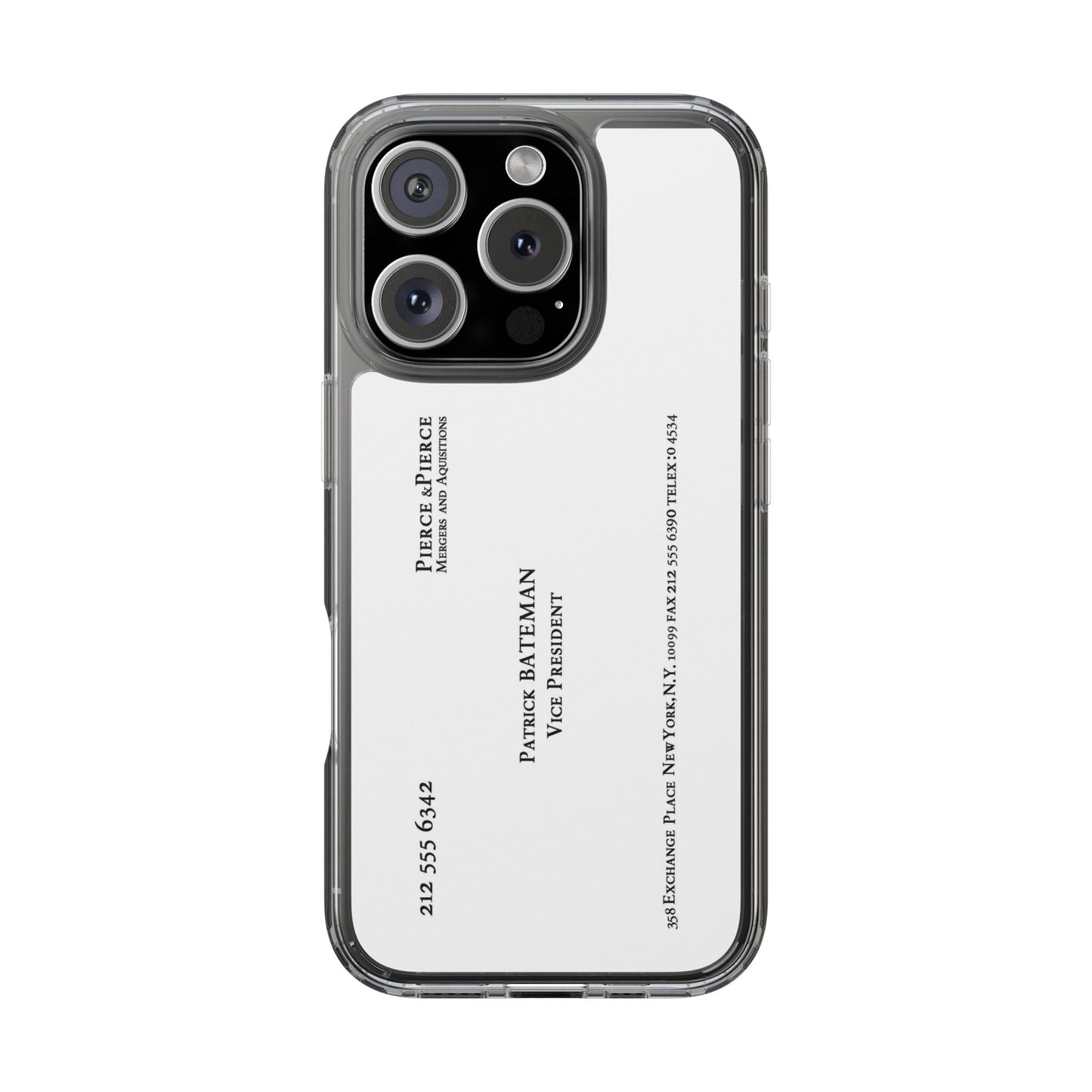 American Psycho Business Card Phone Case