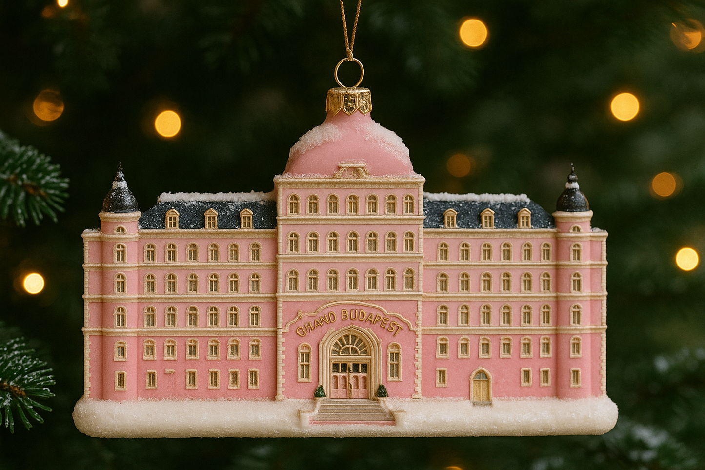 Wes Anderson Christmas Ornament Collection