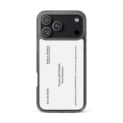 American Psycho Business Card Phone Case