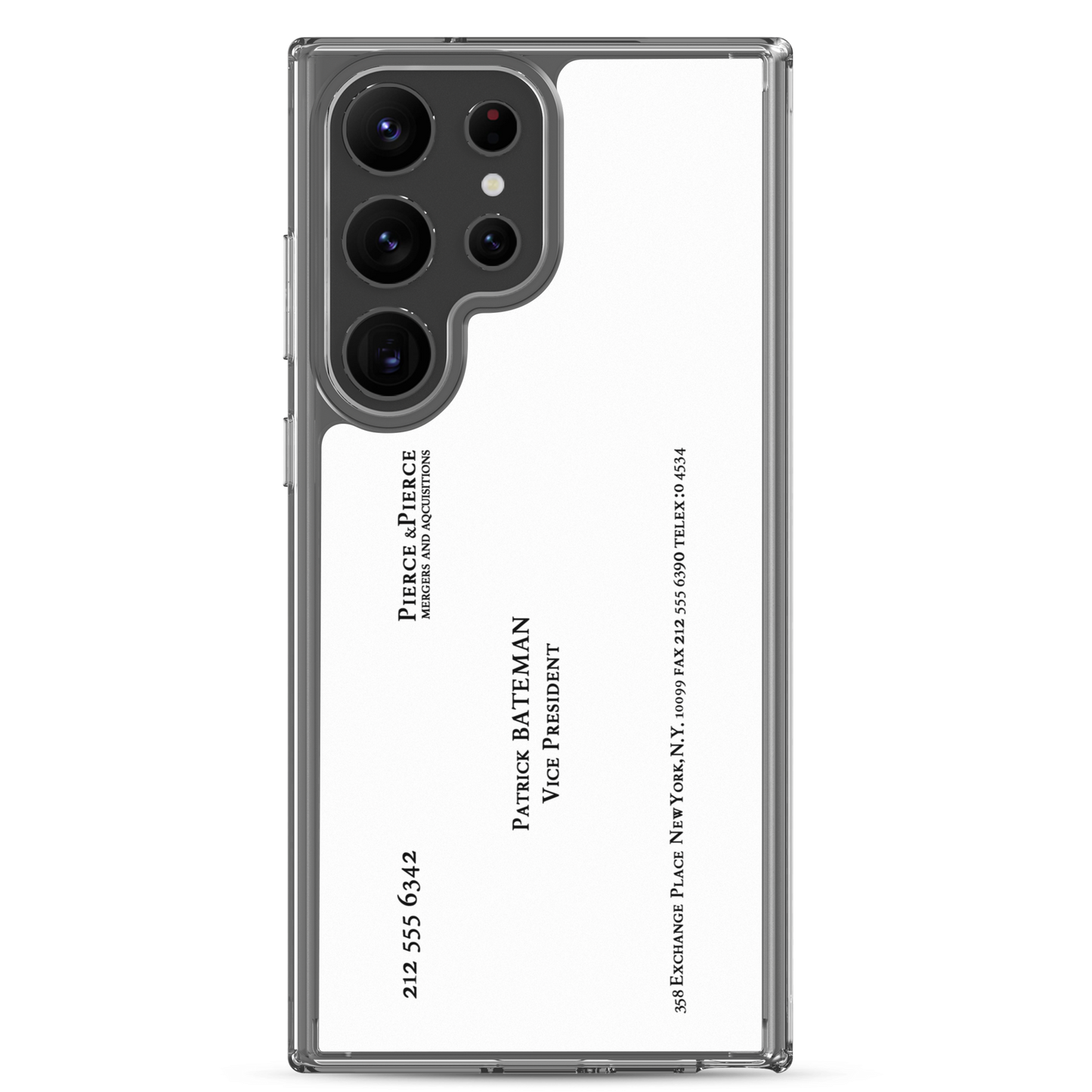 American Psycho Business Card Phone Case