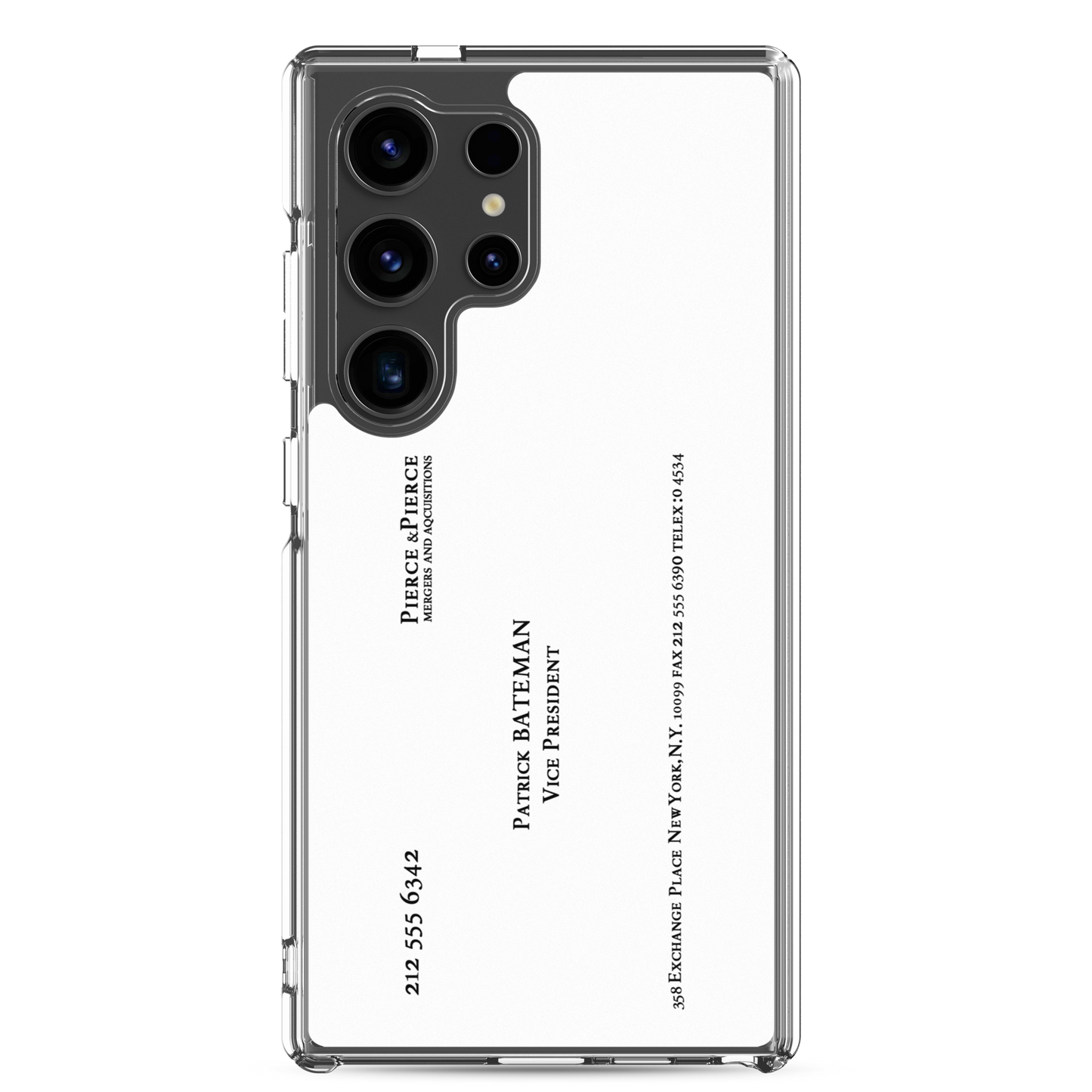 American Psycho Business Card Phone Case