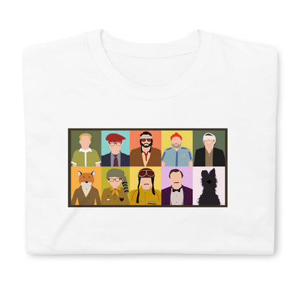 Wes Anderson Characters T-Shirt