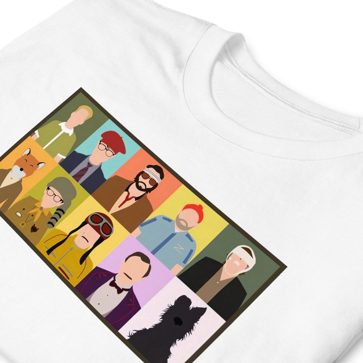 Wes Anderson Characters T-Shirt