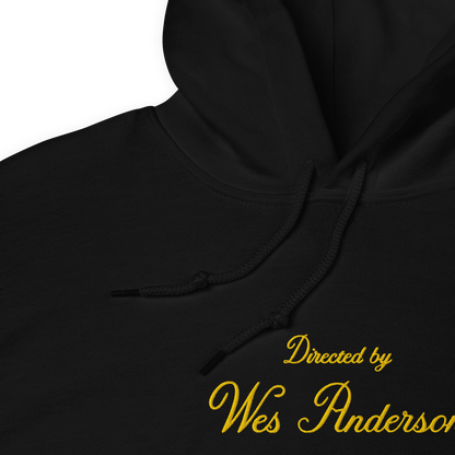 Directed by Wes Anderson Hoodie (Embroidered)