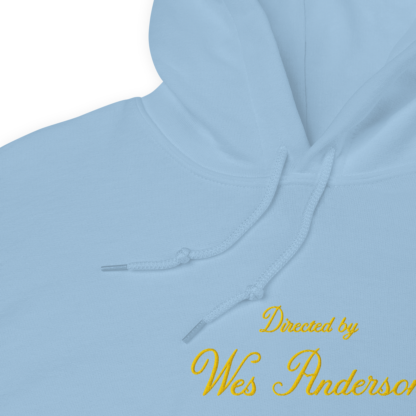 Directed by Wes Anderson Hoodie (Embroidered)