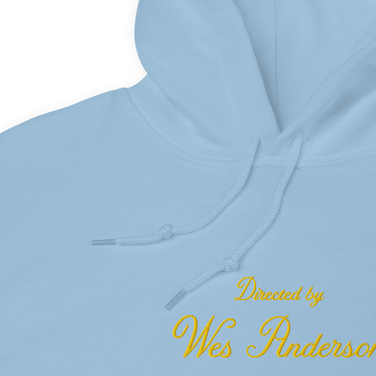 Directed by Wes Anderson Hoodie (Embroidered)