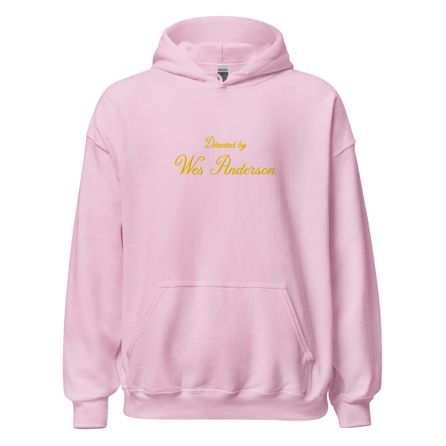 Directed by Wes Anderson Hoodie (Embroidered)