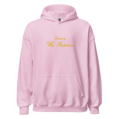 Directed by Wes Anderson Hoodie (Embroidered)
