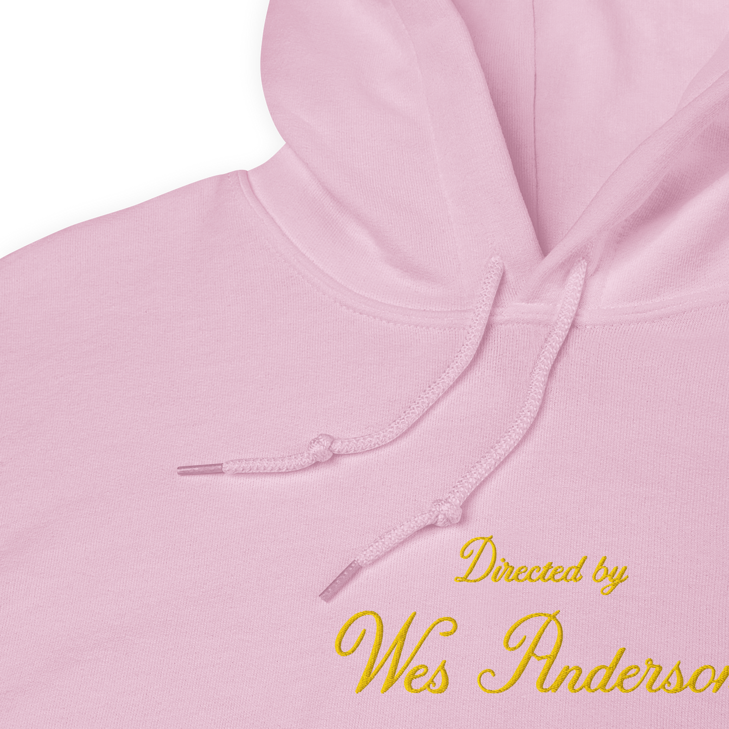 Directed by Wes Anderson Hoodie (Embroidered)