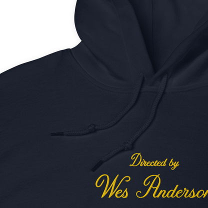 Directed by Wes Anderson Hoodie (Embroidered)