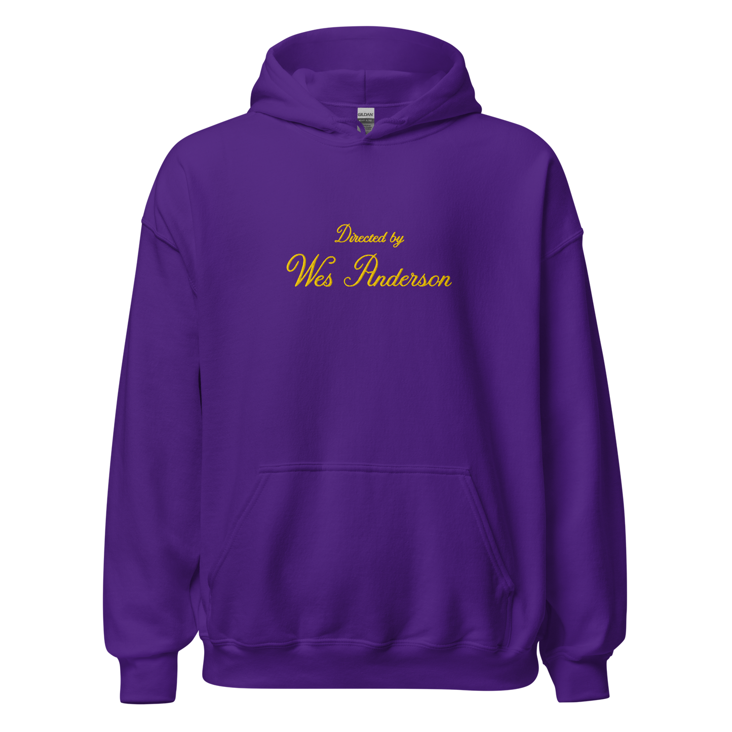 Directed by Wes Anderson Hoodie (Embroidered)