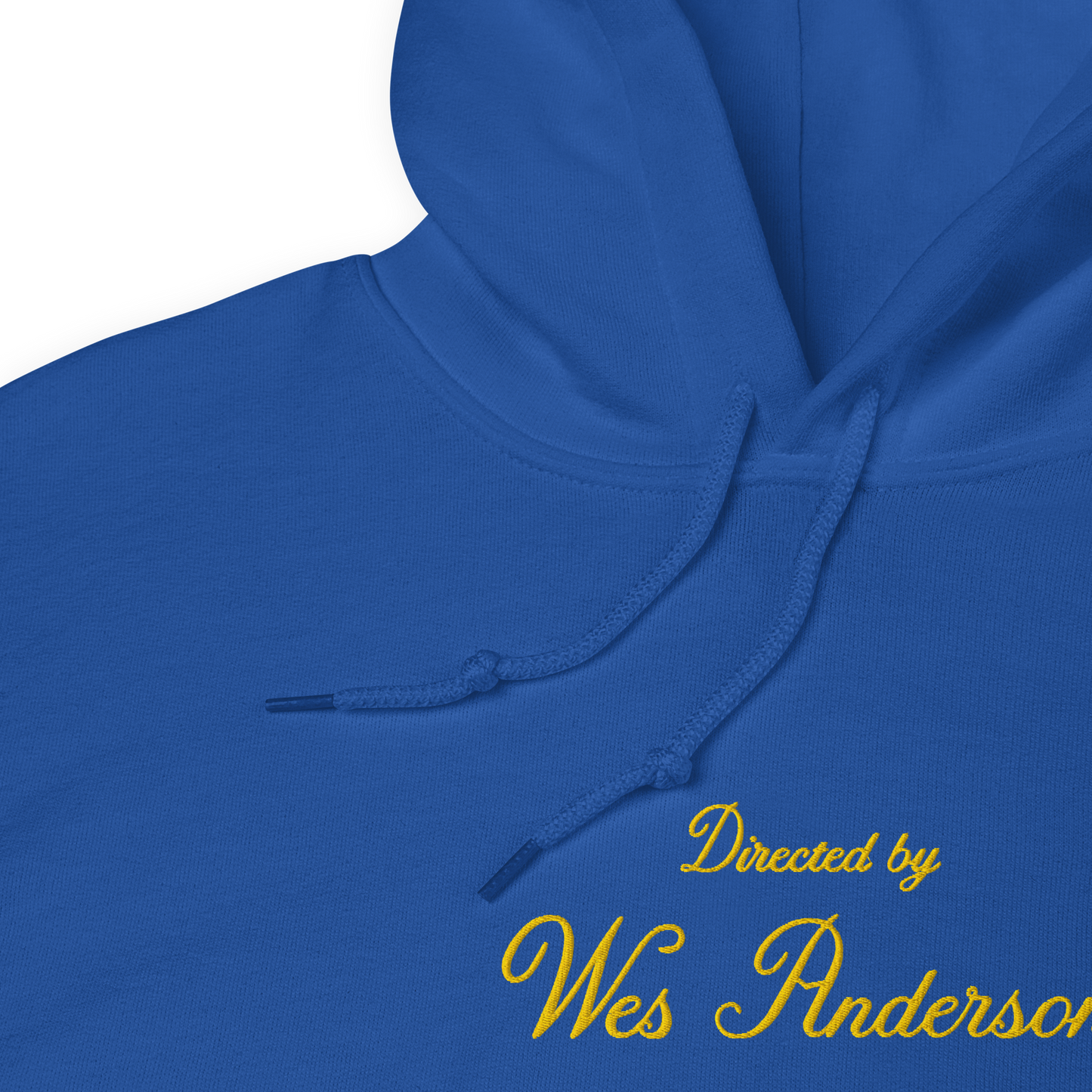 Directed by Wes Anderson Hoodie (Embroidered)
