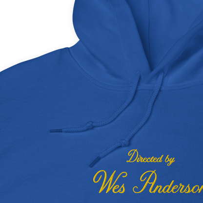 Directed by Wes Anderson Hoodie (Embroidered)