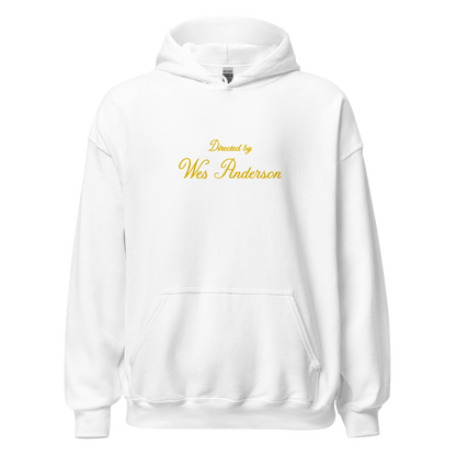 Directed by Wes Anderson Hoodie (Embroidered)