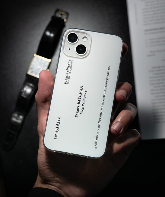 American Psycho Business Card Phone Case