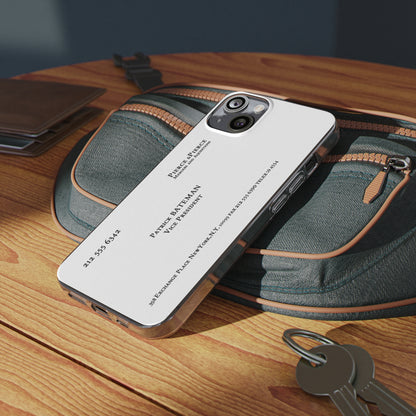 American Psycho Business Card Phone Case