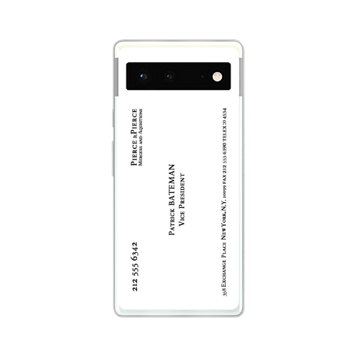 American Psycho Business Card Phone Case