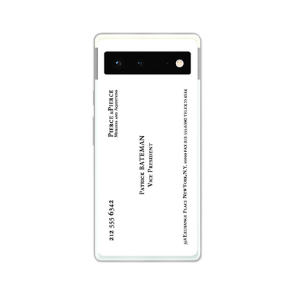 American Psycho Business Card Phone Case