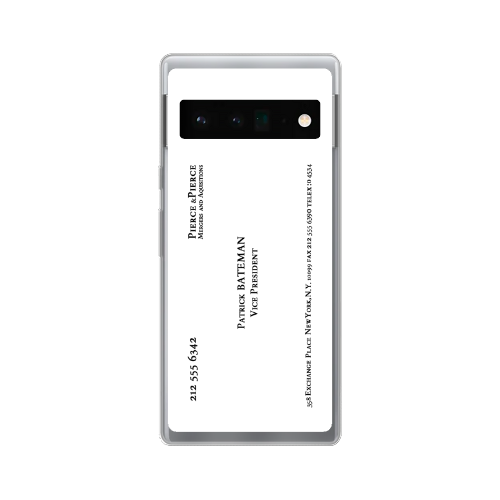 American Psycho Business Card Phone Case