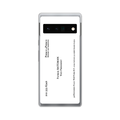 American Psycho Business Card Phone Case