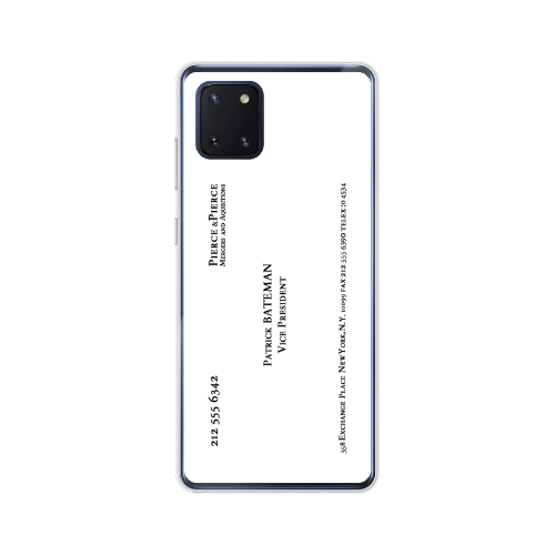 American Psycho Business Card Phone Case