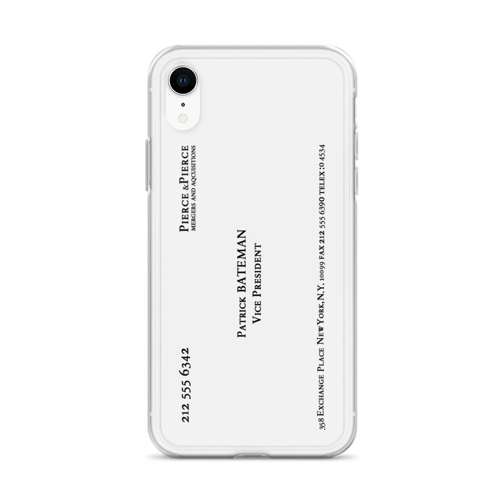 American Psycho Business Card Phone Case