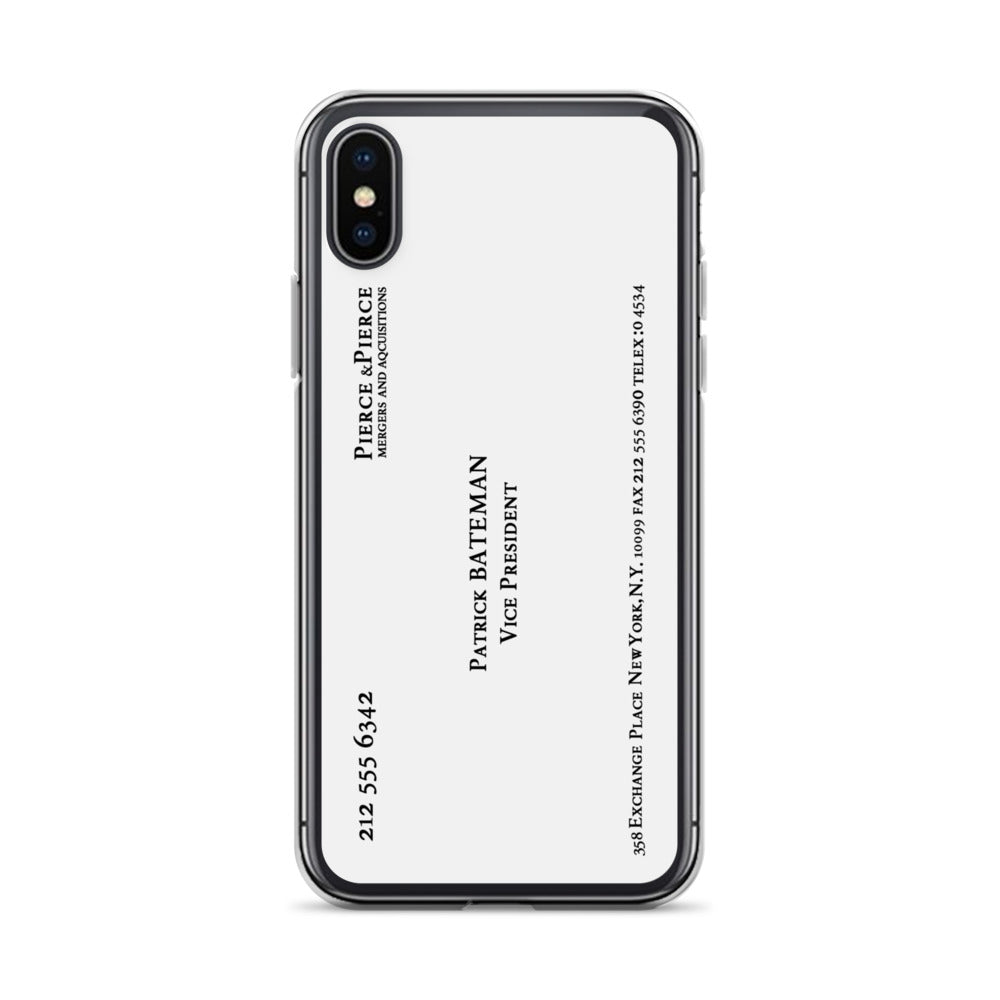 American Psycho Business Card Phone Case
