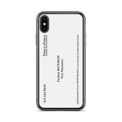American Psycho Business Card Phone Case