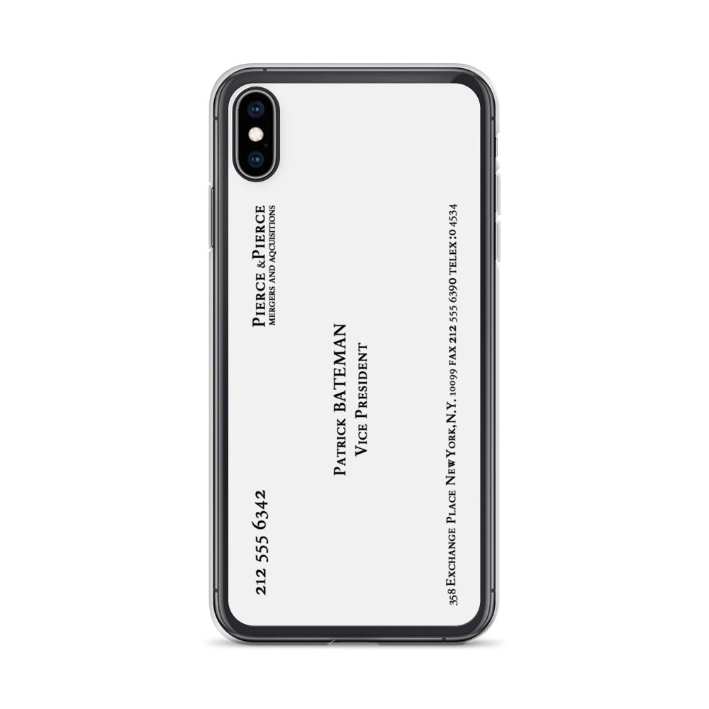 American Psycho Business Card Phone Case