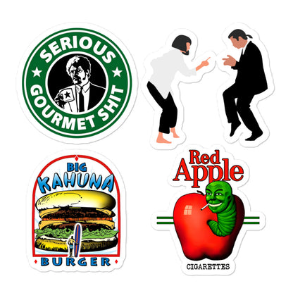 Tarantino Laptop Stickers (2+1 Free)