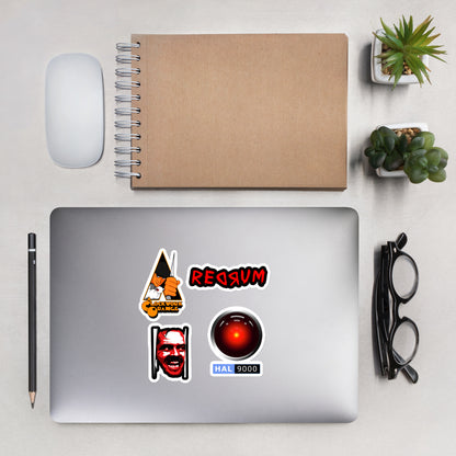 Stanley Kubrick Laptop Stickers (2+1 Free)