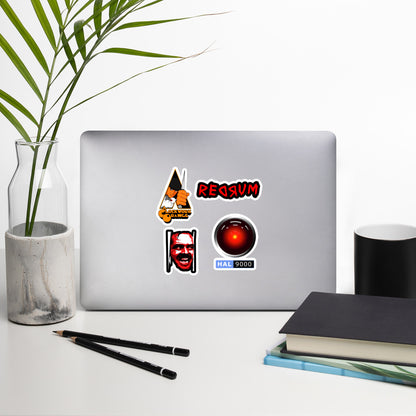 Stanley Kubrick Laptop Stickers (2+1 Free)