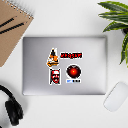 Stanley Kubrick Laptop Stickers (2+1 Free)