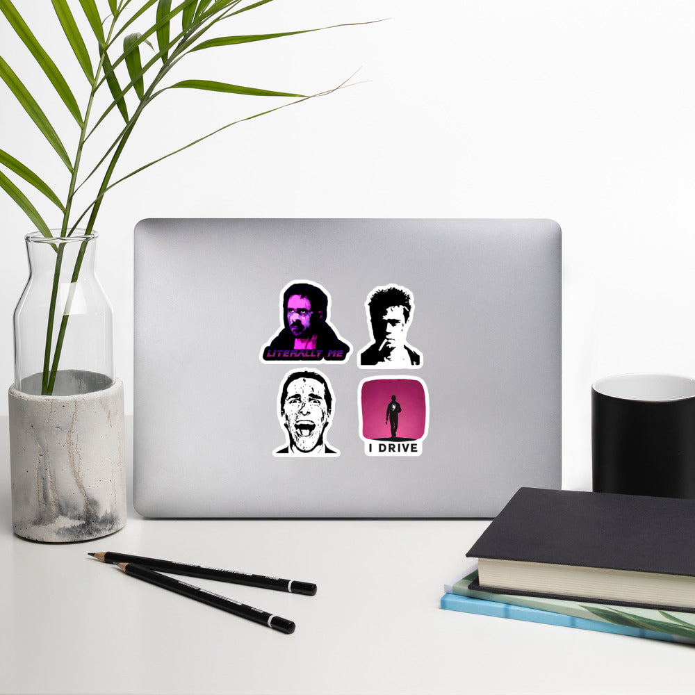 Literally Me Laptop Stickers (2+1 Free)