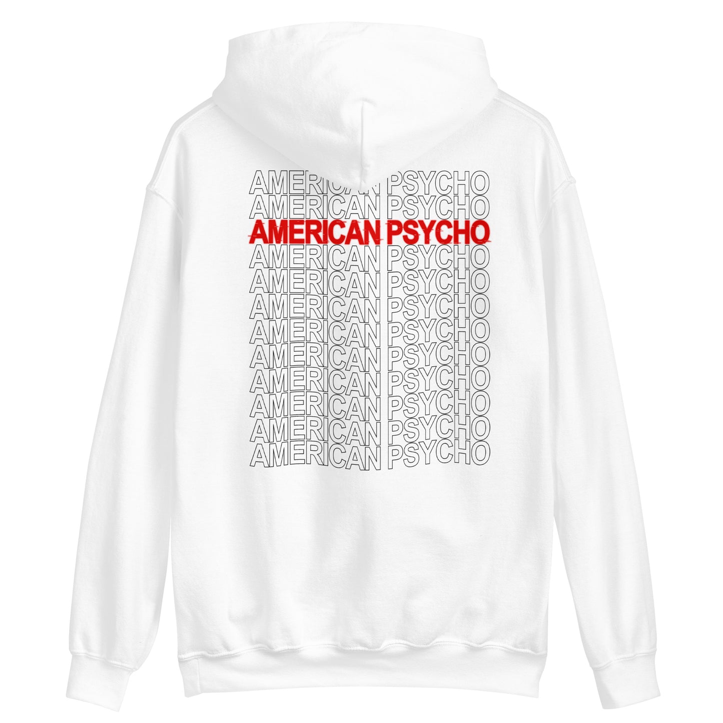 American Psycho Effect Hoodie (Back Print)