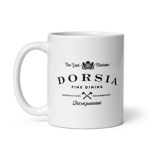American Psycho Dorsia Mug