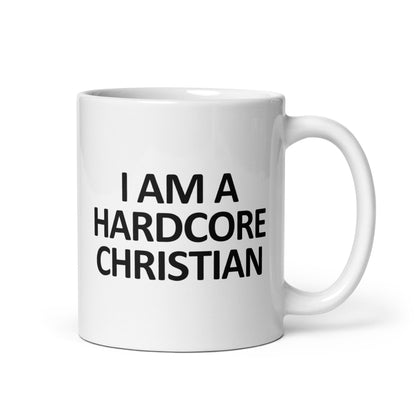 I am a hardcore Christian Bale Fan Mug